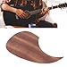 Guitar Pick Protector, PVC Good Compatibility Wood Grain Pattern Heavy Duty Acoustic Guitar Pickguard for Practice