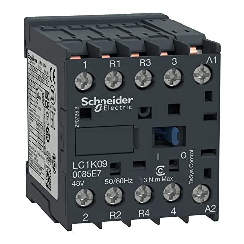 Minicontacteur K tétrapolaire 9A 48V appareillage modulaire basse tension