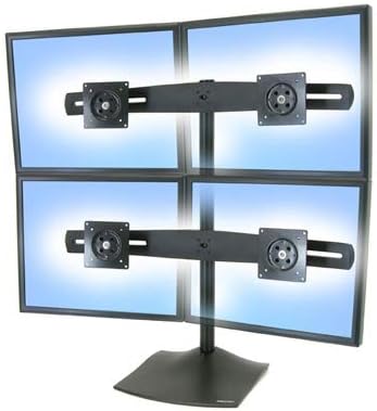 33-324-200 TNC Genuine DS100 Quad-Monitor Desk Stand,Horizontal.Conserve Desk