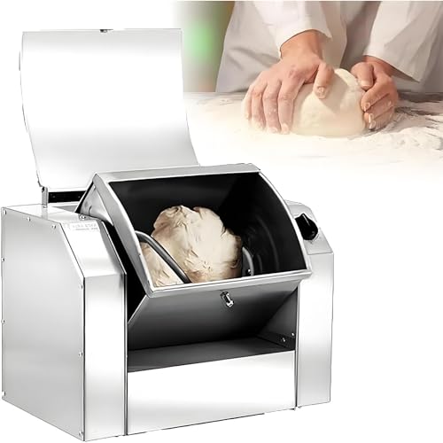 AityBuy Elektrische Teigmaschine, Gewerbliche Knetmaschine Mit 3...