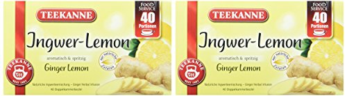 Ingwertee Teekanne Ingwer-Lemon im 2er Pack (240 g)