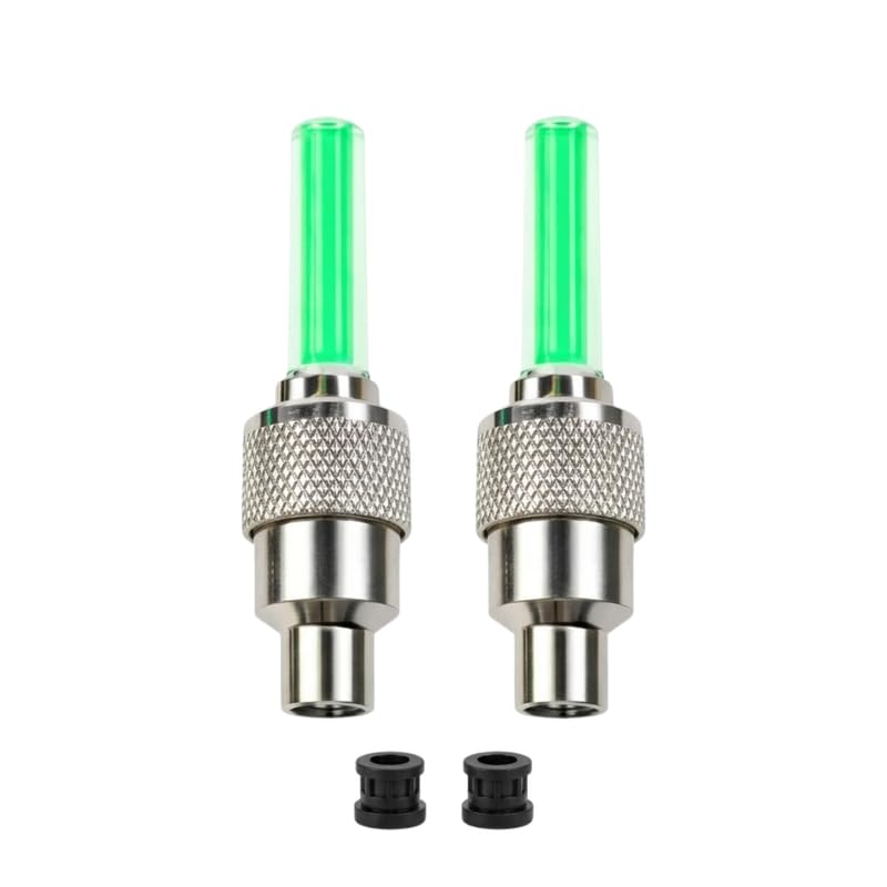 LED Bicycle Wheel Light Green Motion Sensor Tyre Valve Cap Waterproof Safety Light for Cycle Motorcycle Car Decorative Set of 1-picture-23