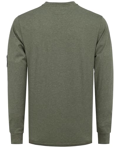 Image of BOCOMAL FR Shirts Flame Resistant Shirt 5.5oz 100% Cotton Light Weight CAT2 Fire Retardant Henley Shirts