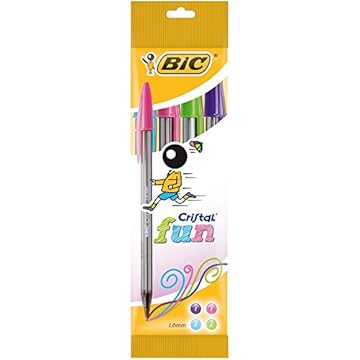 Bic 536981 Penni, Pennino, Colori Assortiti