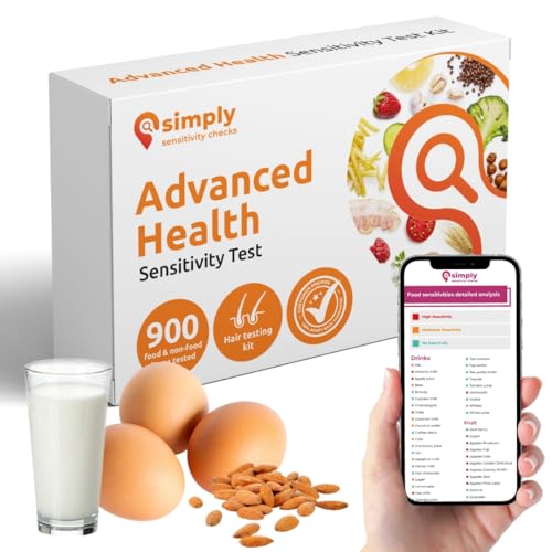 Simply Sensitivity Checks 900+ Items Food Sensitivity Test Kit for