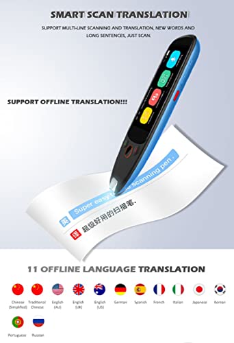 Stylo de lecture de traduction pour comprendre les textes complexes sur écran 3.5 pouces - 2