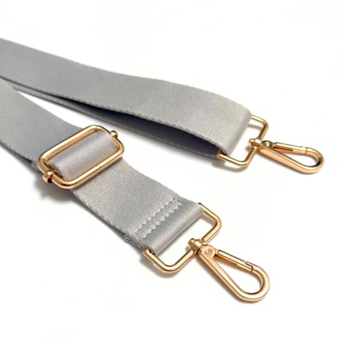 Image of S&loyoe Thickened Solid Color Purse Straps Replacement Crossbody Bag Strap Adjustable Wide Guitar Straps for Handbags 1.5inch