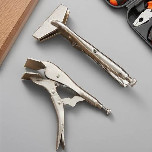 Pince de soudage robuste 25,4 cm pour bloquer et assembler le métal - 4