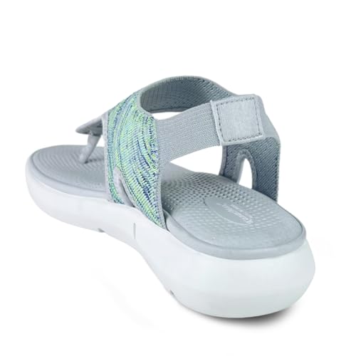 Image of KazarMax FlexiKnit Women Casual Sandal | Breathable | Stylish | Anti-Skid | Durable | Comfortable | Sporty Thong Sandals