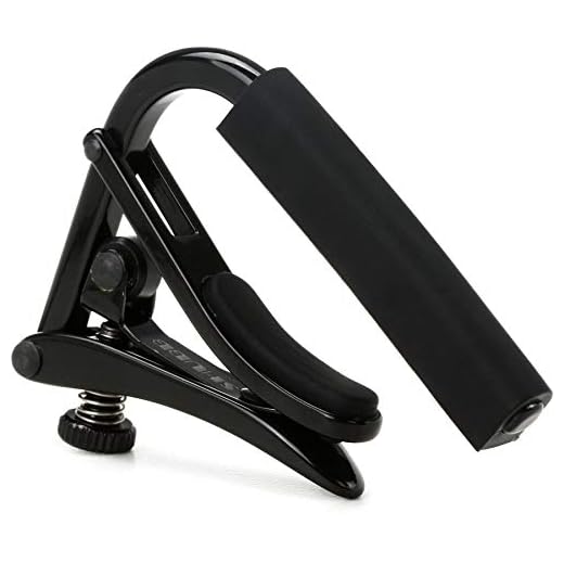 Shubb C1K - Cejilla para guitarra para guitarra eléctrica, color negro