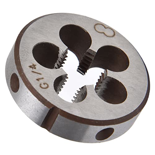 Gewindeschneideisen, genaue G1/4 Gewindeschneideisen mit starker Zähigkeit, 5 Chiplöcher zum Austausch