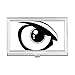 Vector Eye Decoration Black Pattern Business Card Holder Case Pocket Box Wallet