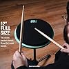 Meinl Cymbals 12" Marshmallow Drum Practice Pad for Ultra-Quiet Sticking, Medium Rebound – Sea Foam – Mountable on Cymbal Stands (MMP12SF) #5