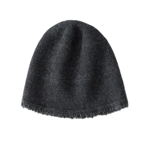 Bonnet en cachemire chaud et doux pour homme et femme cet hiver