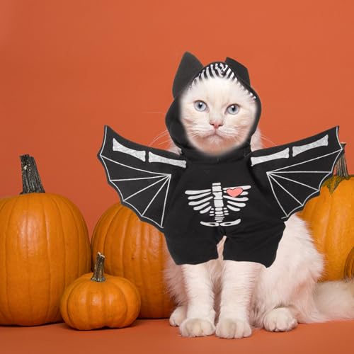 Disfraz Halloween para perro estilo murciélago M miniatura 5
