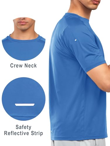 NORTHYARD Men's Athletic Running T-Shirts Quick Dry Workout Shirts Short-Sleeve Sports Gym Tee Tops Performance Activewear4