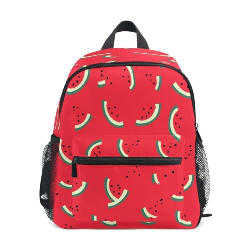 Sac à dos enfant pastèque rouge pour accompagner ses premiers pas d'écolier