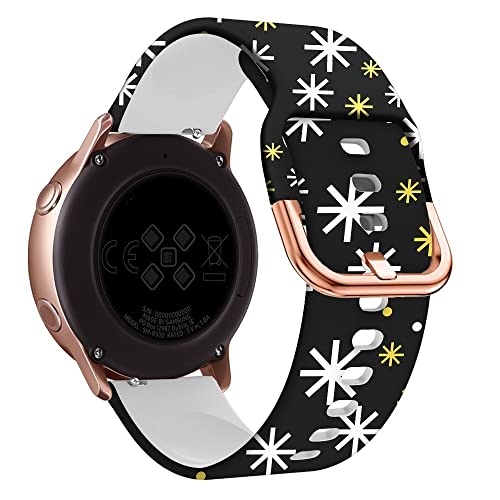 Bracelet de montre largeur 20mm compatible Garmin Forerunner 55 et 158 imprimé