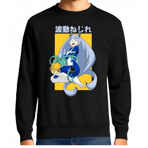 the Fan Tee Sudadera Adulto Sin Capucha de Hombre Dibujos Animados My Hero Academia Deku Plus Ultra Boku no Hero 023 M
