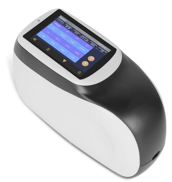 Spectrophotometer Multi-Angle Spectrum Analyzer Color Matching Instrument with Wavelength Range 400nm-700nm Measurement Range 0-600% Measuring Aperture Φ12mm