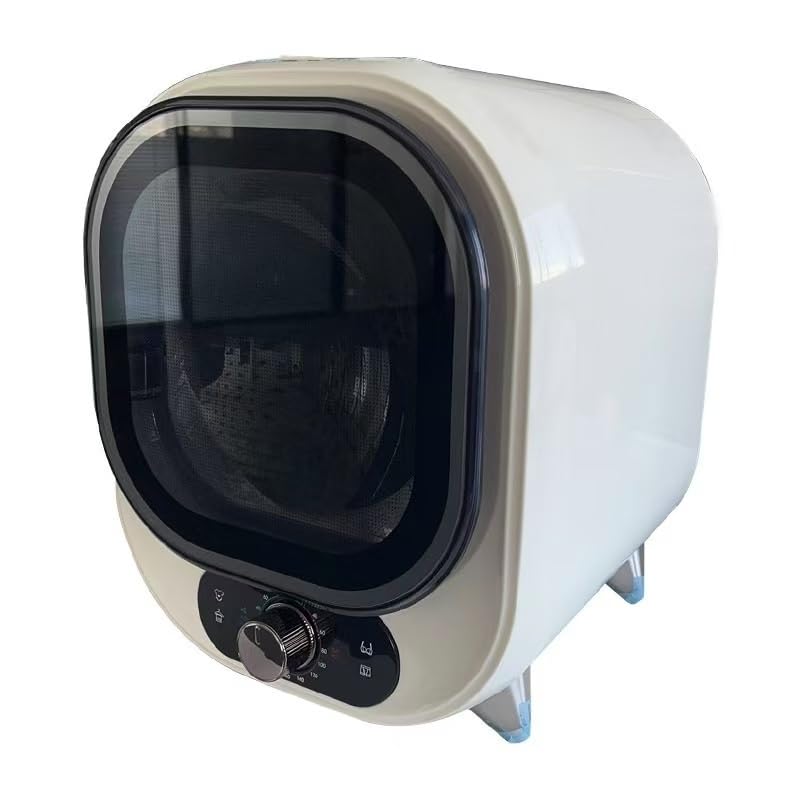 Secador condensador portátil, 5 kg, compacto de bajo consumo, con diseño ventilado para espacios pequeños, ideal para apartamentos y caravanas