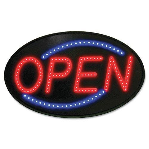 NEWON 5583 Newon LED Sign, Red/Blue, 13 x 21