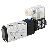 Wirkungsbereich: 12 mmq Heschen Elektrisches pneumatisches Magnetventil, 4V210–06 DC 24 V, PT 1/8, 5-Wege, 2 Positionen