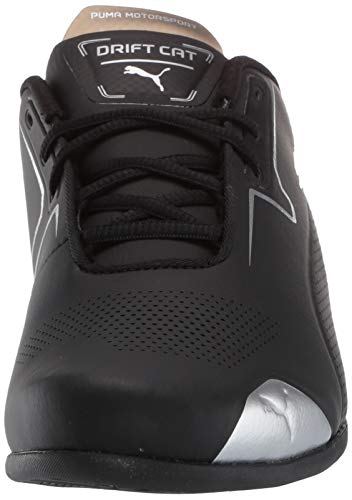 Image of PUMA Men's Rebound Layup Sneaker, Black /Silver, 9.5 UK