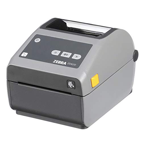 Zebra ZD620d Direct Thermal Desktop Printer 203 dpi Print Width 4 in Ethernet Serial USB ZD62042-D01F00EZ