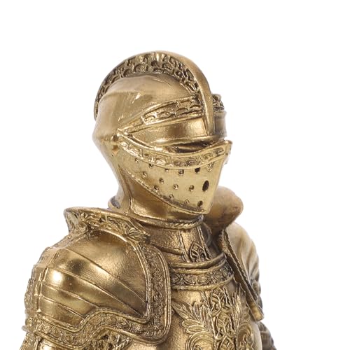 Statue médiévale compacte en résine NUOBESTY pour optimiser la décoration de bureau - 4