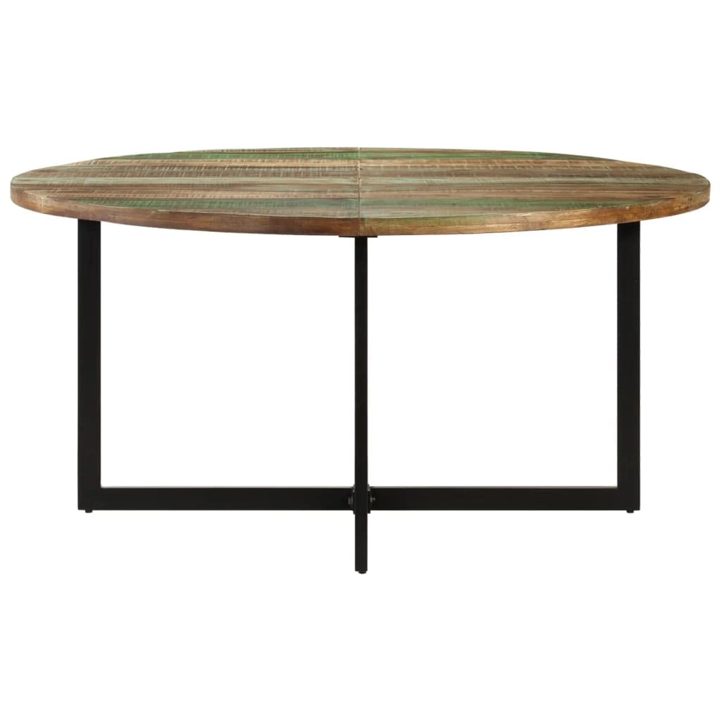 Tomostar Table à Manger, Table de Cuisine Meuble de Salle à Manger 150x75 cm Bois Massif de récupération
