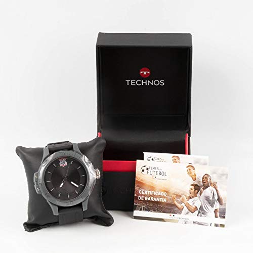 Relógio, Analógico, CLUBES_TECHNOS, COR2035MNL/8P, masculino, PRETO(A)