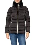 abrigo plumas mujer Tejido hidrófugo Geox W BETTANIE Mujer Chaqueta de plumón, Negro (Black), 42