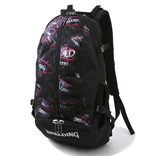 SPALDING(スポルディング) バスケ バスケットボールケイジャー マーブル ブラックネオン 40-007MBN FF