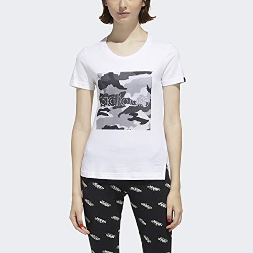 Adidas W Boxed Camo t-shirt femme résistant et léger pour éviter la chaleur en été