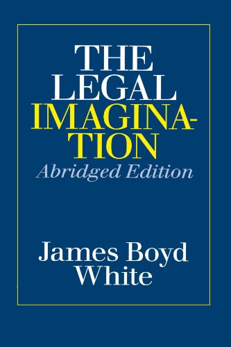 The Legal Imagination The Legal Imagination