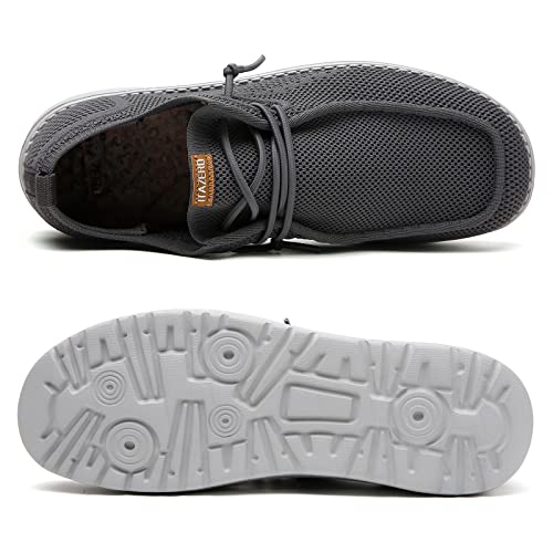 Image of ITAZERO Men Extra Wide Shoes - 4E to 5E Wide Toe Box Shoes for Men XX Wide Width Swollen Feet - Men's Loafers & Slip-ons with Arch Support Insole for Plantar Fasciitis