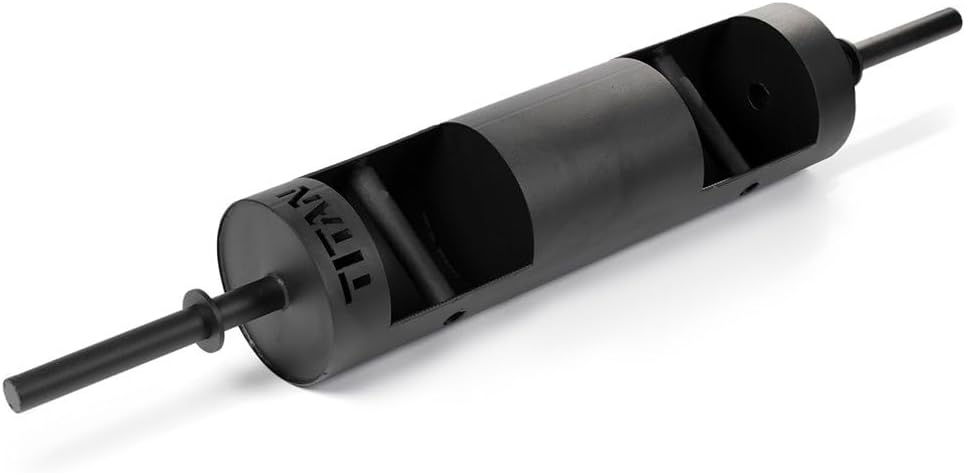 Titan Fitness Rackable Strongman Log Bar, Powerlifting Log Press Competition, 1000 LB Capacity, Strength Training Specialty Barbell, Home Gym Weightlifting Equipment