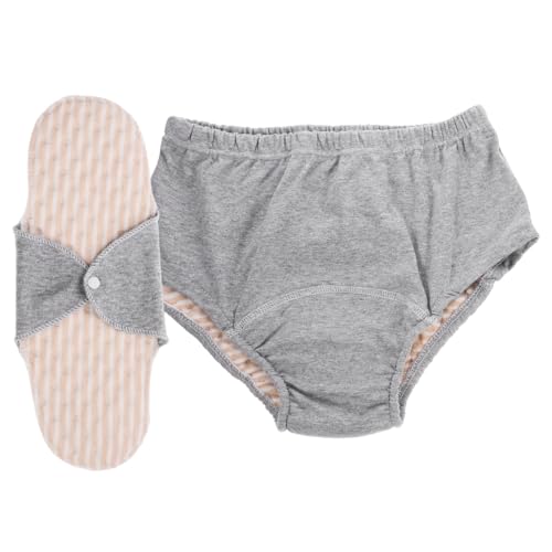 COLLBATH Washable Nappy for Elderly Leakproof Diaper Underwear Soft Cotton Material Reusable Comfortable for Men Women