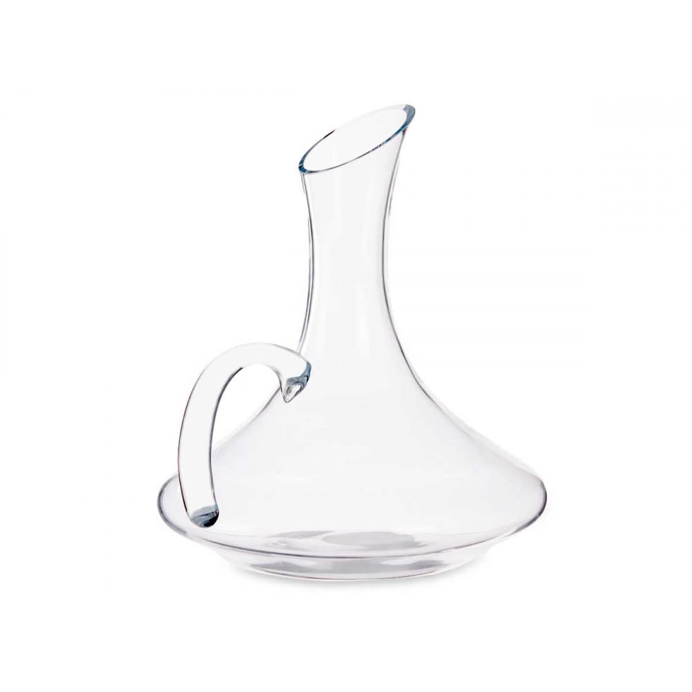 Carafe à vin en verre avec poignée
