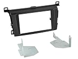Radioblende für Toyota RAV4, 2-DIN, schwarz, ab Bj. 04/2013