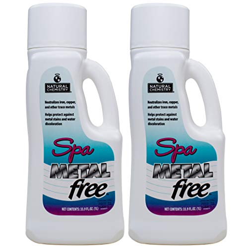 Natural Chemistry Spa Metal Free 1 Liter 2 Pack