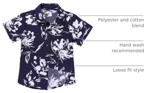 Image of Daddy and Me Matching Outfits Hawaiian Father and Son Matching Shirts for Family Photoshoot Summer Men Boys Father's Day Tops