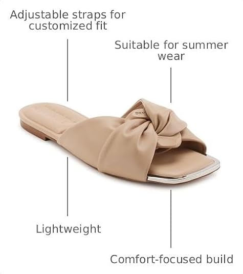 DKNY Women's Flat Flat Sandal