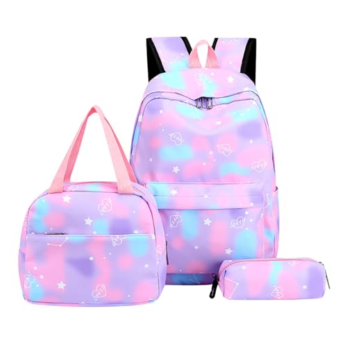 Mochilas Instituto Mochila Escolar Niña Adolescente Grandes Colegio Juvenil School Bag Morado