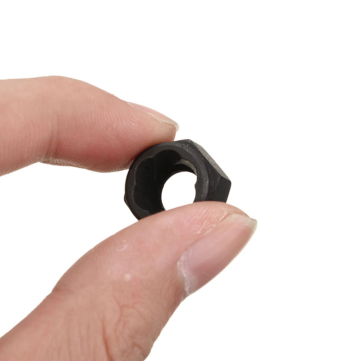 Juego de 10 extractores de Perfil Corto, Kit de Herramientas para extraer Tuercas de Tornillo, Juego de Herramientas para Tuercas métricas de 9-19 mm con Estuche de Transporte de Aluminio.