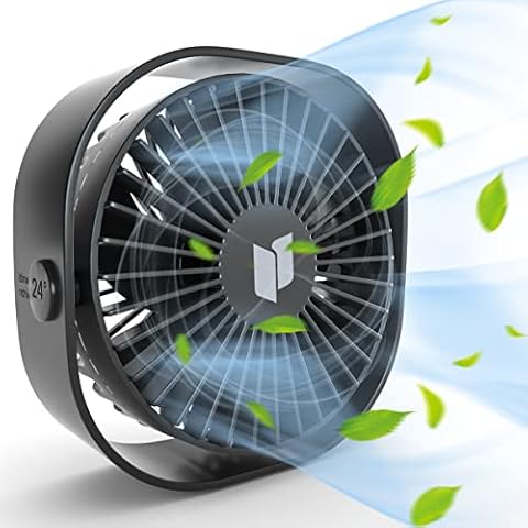 RenFox Ventilador USB Tres velocidades Silencioso Cover