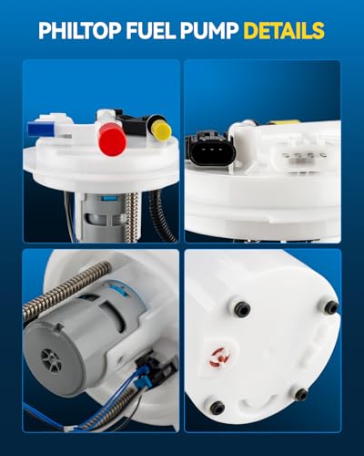 Image of PHILTOP Electric Fuel Pump Assembly FG1093, P76722M, SP6702M