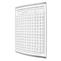 Generic Tragbare Harfen-Akkordtabelle für Anfänger mit Strapazierfähigem Beschichtetem Papier, Einfache Fingerpositionen Zum Üben (S 19 cm)