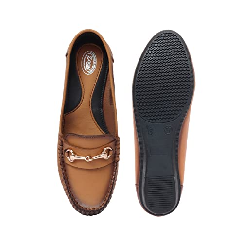 Image of Zoom Shoes Leather Casual /Formal Bellies for Women /Girls Adults Super Comfortable with Lightweight and Slip Resistant Sole SN-15